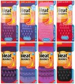 Heat Holders - Ladies Winter Non Slip Gripper Thermal Slipper Socks with Grips