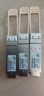 3 X  Cisco QSFP-40G-SR4 10-2672-03 40Gbps  Transceiver Module