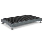 Half Step with Rubber Mat Adjustable Feet Indoor Outdoor Doorway Patio