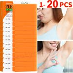 20x Persimmon Soap Bar for Old People Smell, Natural Body Odor Control Bar Soap