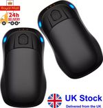 Hand Warmers 2 Pack, Rechargeable Hand Warmer 6000mAh with Electric Hand Warmer