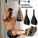 Fitness AB Sling Straps Rip-Resistant Pull Up Bar Hanging Leg Training Raiser