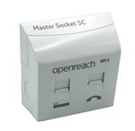 BT Openreach NTE5c MK2 Master Socket + MK4 VDSL/ADSL Faceplate New