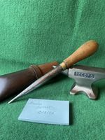 Vintage steel military marlin spike, rope splicing tool, maritime / marine 