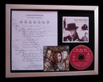 WET WET WET Love Is All Around CD QUALITY MUSIC FRAMED DISPLAY+FAST GLOBAL SHIP