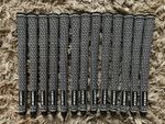 NEW x5 x10 x13 Lamkin Crossline Midsize Black & White Golf Club Grips with TAPE