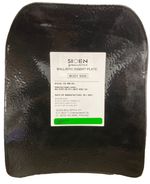 Ballistic Armour Curved Plate Sioen Industries NIJ Level 3 III 10" x 12" 1.6KG