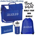 Personalised Back To School Book bag Mega Bundle School Essentials Set Girls Boy
