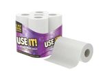Use It Kitchen Roll Towel, Strong White Paper: 24, 48 or 72 Rolls Like Splash