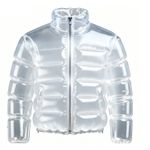 Inflatable Jacket Functional Novelty Jacket Premium for Festivals, Pool Parties