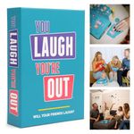 You Laugh You're Out Board Game Christmas Party Family Gathering Card Games