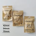 SUPER STRONG BAMBOO TEES WOODEN GOLF TEES BIODEGRADABLE 42,54,70mm FREE P&P