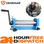 300mm Width Roller Slip Roll Machine Manual Tool for Sheet Metal Work UK Stock