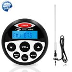 Marine Bluetooth Stereo Receiver Boat Radio USB AUX MP3 Player Audio + Antenna