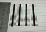 4 x 20 Way 2.54mm Turned Pin Single In Line SIL Header UK stock