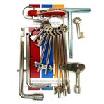 Fire Brigade Products SET14FOB Set Genuine FB Keys DK1  DK2 TK FCK MBK Key Fob