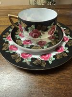 vintage porcelain 3 Piece set by Norcrest Japan