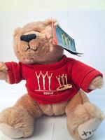 Beige Plush Bear Teddy Manchester Red Shirt 2002 with Tag Single Item