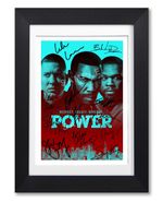 POWER TV SHOW CAST SIGNED POSTER SEASON PRINT PHOTO AUTOGRAPH GIFT 50 CENT