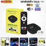 Onn 4K Android 13 Smart TV Box 4K Quad Core Set-Top Box 5G Connectivity 8GB 128G