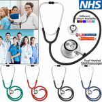 Stethoscope EMT Dual Head for Doctor Nurse Vet Medical Student Health Care Pro