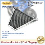Bottom Aluminium Radiator For Ducati Panigale 899 959 1299 1199 R S 2012-2019