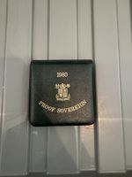 1980 Proof Full Sovereign - Box Only.