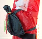 120CM (4ft) SANTA on hanging ladder Christmas Xmas - fast delivery