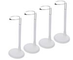 4pcs White Doll Stands Holder Figures Display Rack 35cm Teddy Bear/Doll  Stand