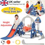 Toddler Baby Swing Slide & Climber Set Playground Garden Indoor Outdoor Kids Toy