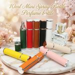 Refillable 10ml Perfume Atomiser Travel Spray Bottle Mini Cosmetic Dispenser UK