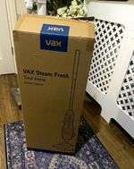 Vax Steam Fresh Total Home Steam Mop Steam Boost Scrubbing Tool + Guide