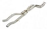 SLN BMW S55 M3  F80 M4 F82 Equal Length Resonated Mid Pipe with  underbrace
