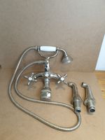 Antique Bath Solid  Chrome Brass With Shower Attachment