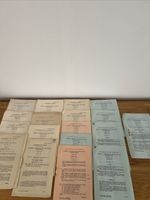 University Of London School Examination Papers  1950’s/60’s  X 18 Science Papers