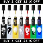LILYCUTE Nail Liner Gel Polish Solid Colours Glitter Art Pen Painting gel UV LED