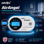 Carbon Monoxide Alarm LCD Display 10 Year life CO Detector CE Certified