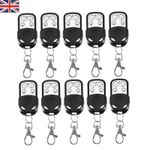5 Pcs Roller Shutter Remote Control Fob for NVM / Ellard unit - 433MHz - UK