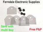 TO-3P/TO-218 Mica Thermal Insulator Kit semiconductor to Heatsink pack of 5