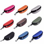 Portable Zipper Eye Glasses Sunglasses Hard Case Box Protector Large Hold Gift