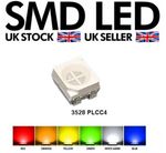 PLCC-4 PLCC4 3528 SMD LED Choice of Blue White Red Green Yellow or Orange