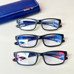 3 Pack Reader SPORTS Silicone Womens Temple Mens READING GLASSES S1