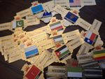 Willem II Cigar Bands Fllags of the world Vintage Excellent Condition x 20