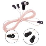 FM Antenna Indoor F-Type Female 75 Ohm Radio Coax Wire for Home Stereo Receiver
