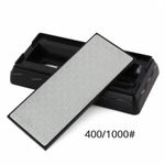 CLEARANCE DOUBLE SIDED DIAMOND SHARPENING STONE 400#1000# Whetstone Chisel Blade