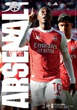 Arsenal v Fulham 2/5/2026 programme + poster