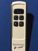 New White Sherborne 5 Button handset Touch Stop