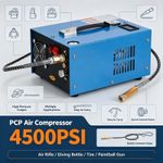 4500PSI PCP Air Compressor Electric Airgun Rifle High Pressure Pump 8L UK