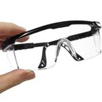 Safety Glasses Clear Anti-Fog & Anti-Scratch Eye Protection Work/Lab Goggles