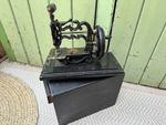 Antique James G Weir Hand-crank Sewing Machine Cased - Read Description - Offers